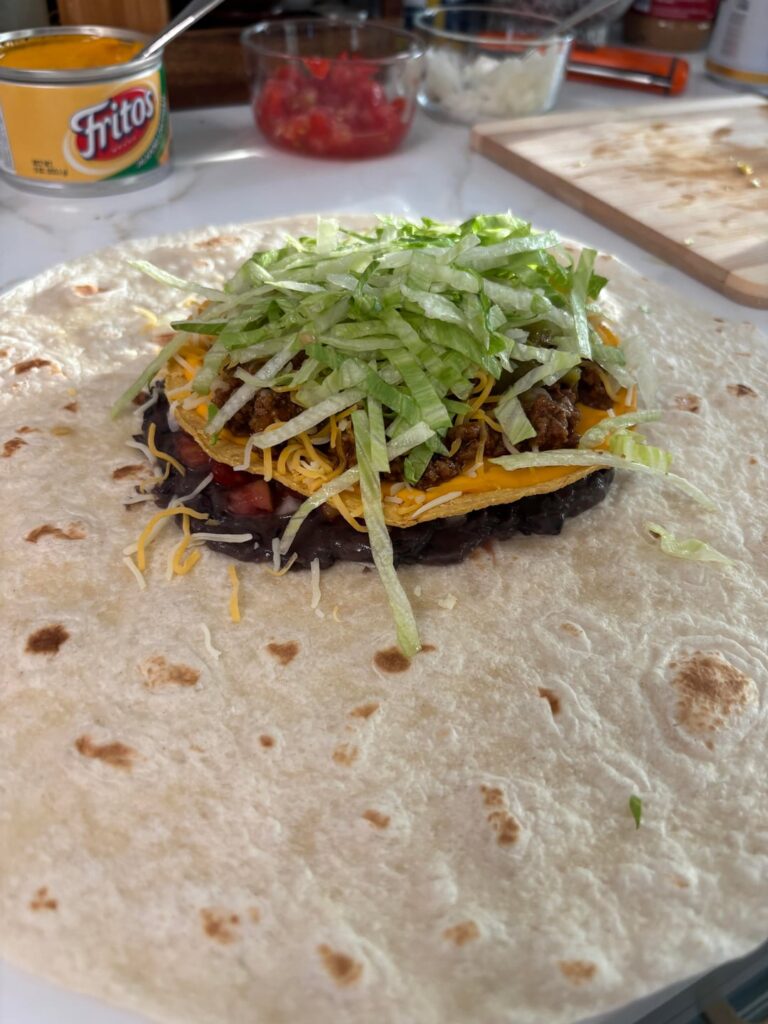 [Homemade] Crunch wrap