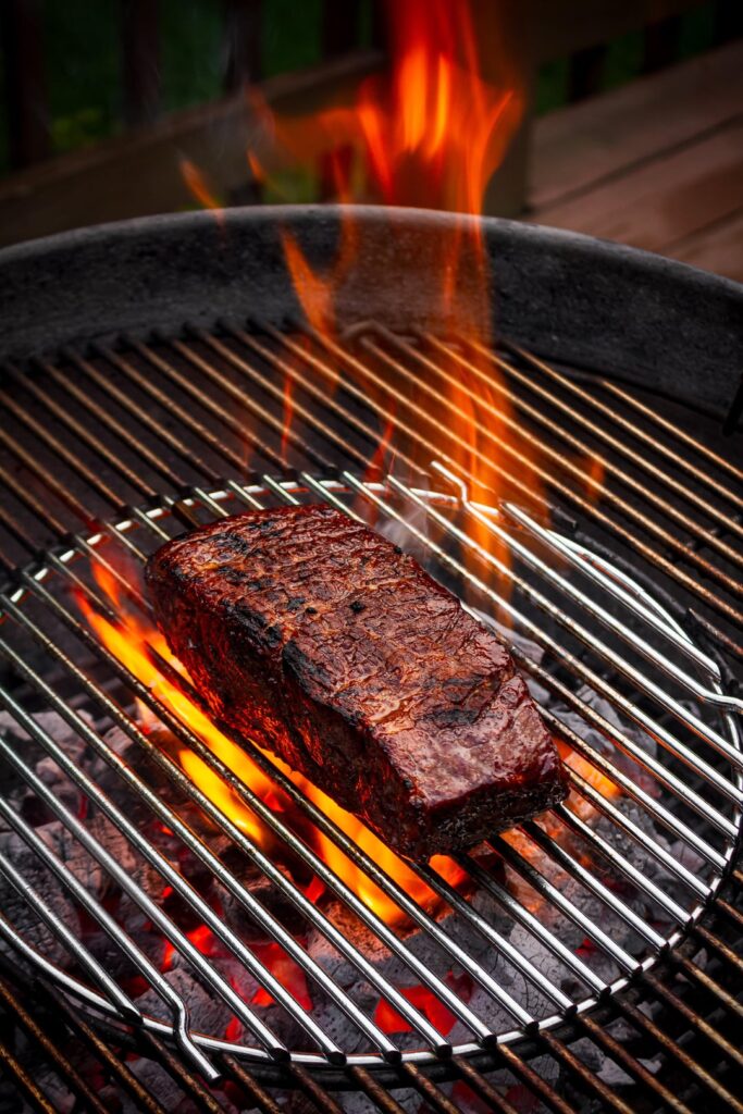Smoked and Seared American Wagyu Denver Steak
