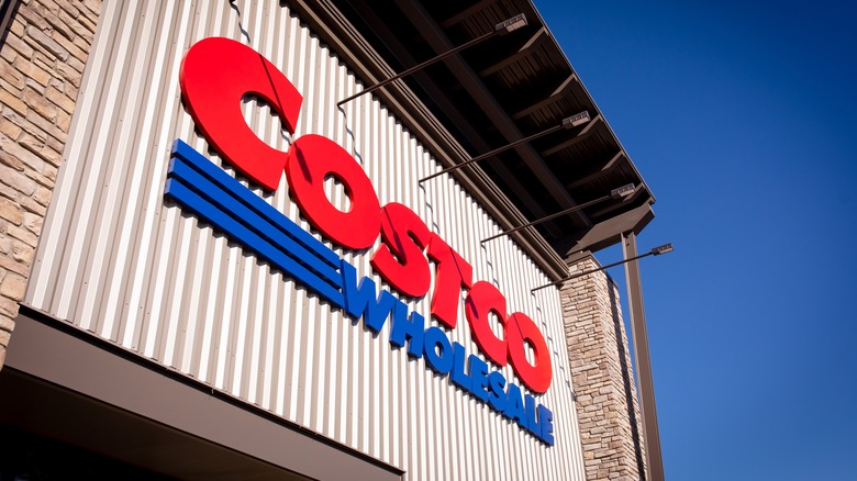 The outside of a Costco store