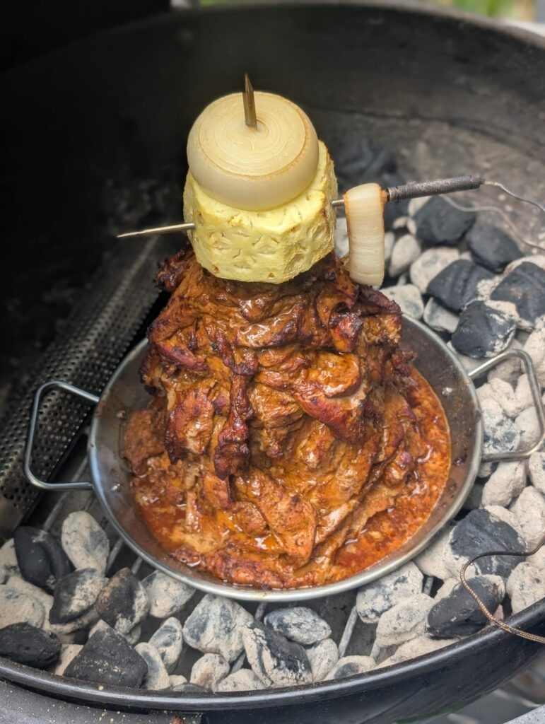 New toys are fun! Al pastor pork