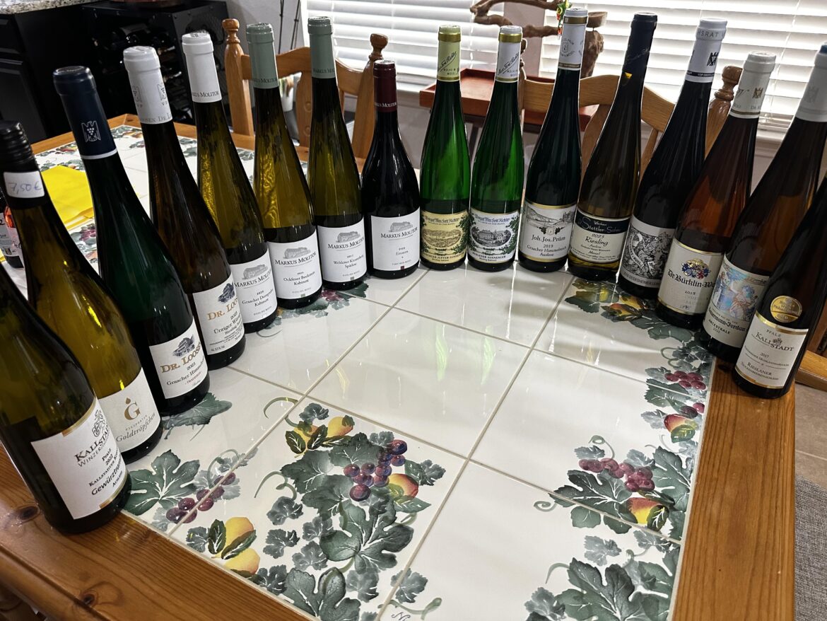 Haul from our recent Mosel and Pfalz trip
