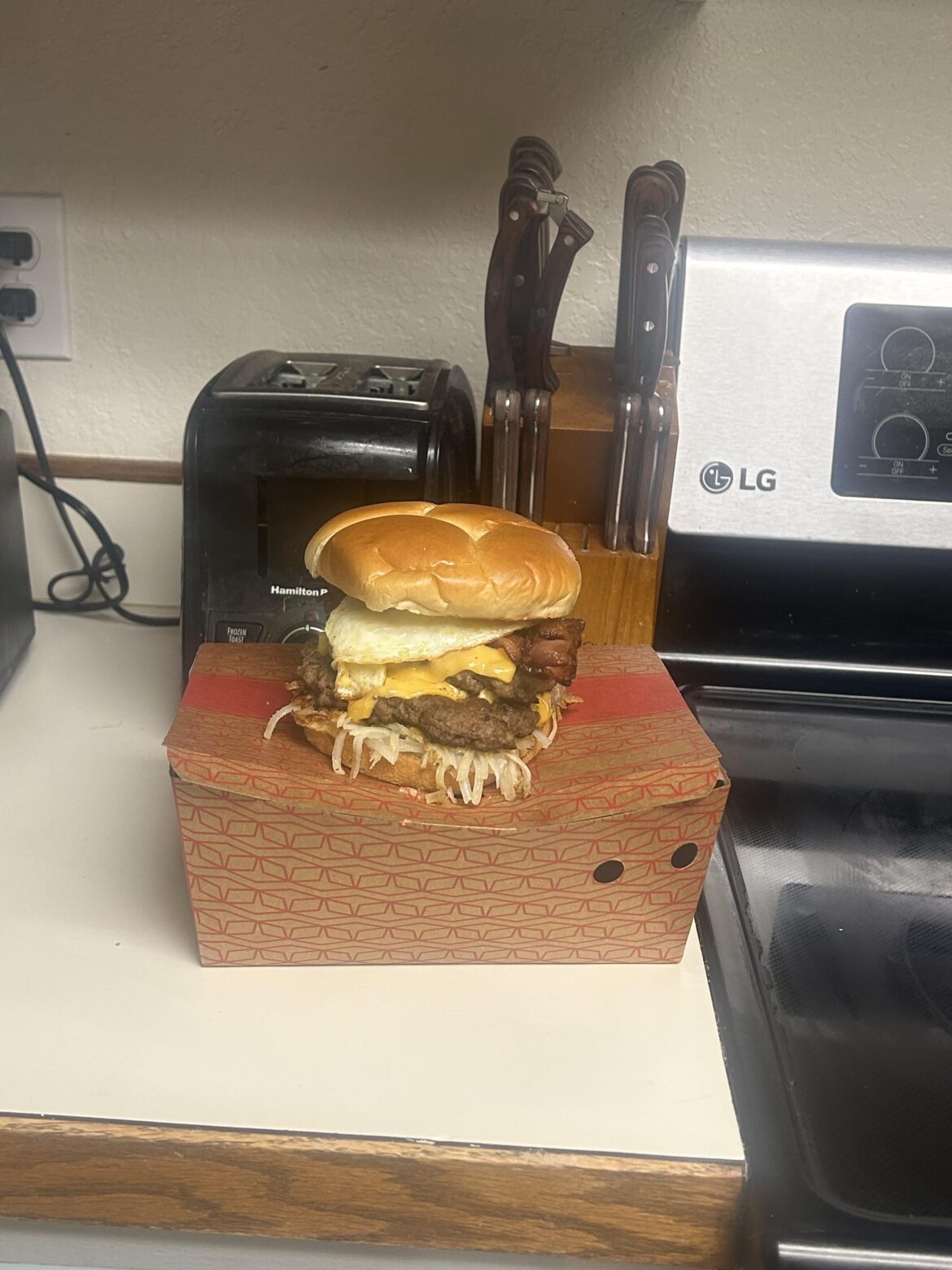 Denny’s Slamburger is Amazing