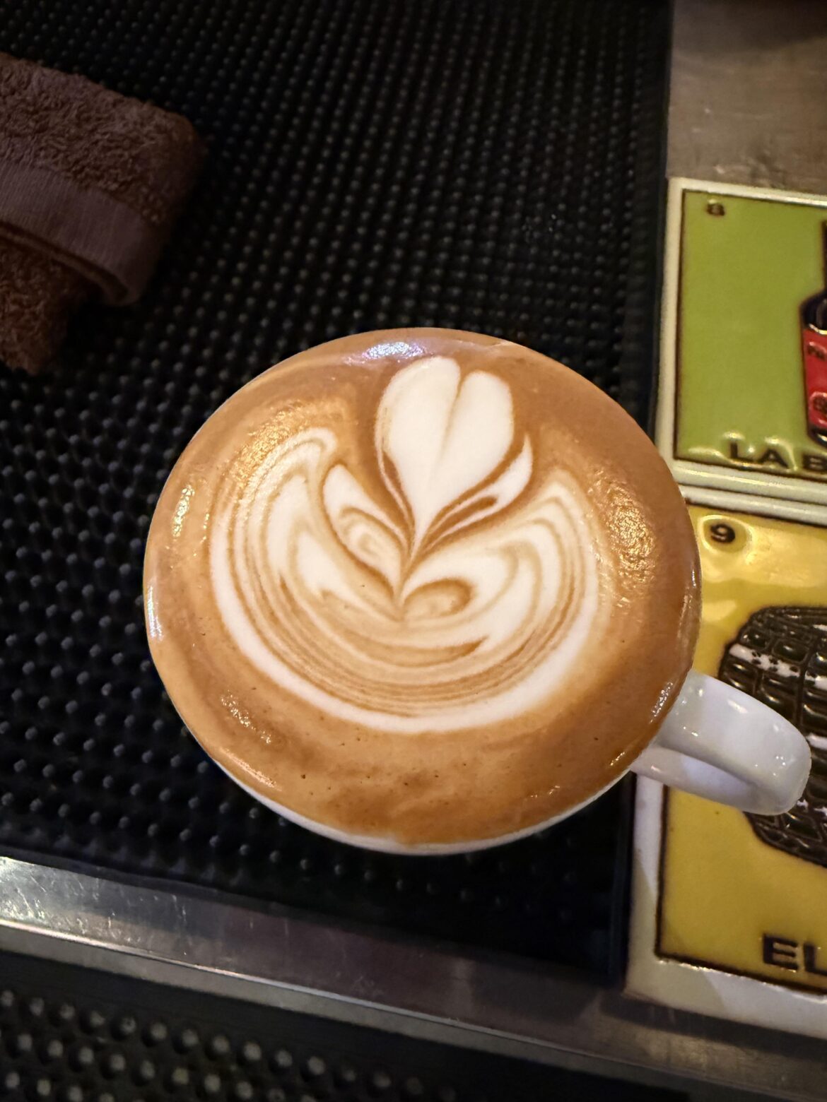 Real talk, latte art