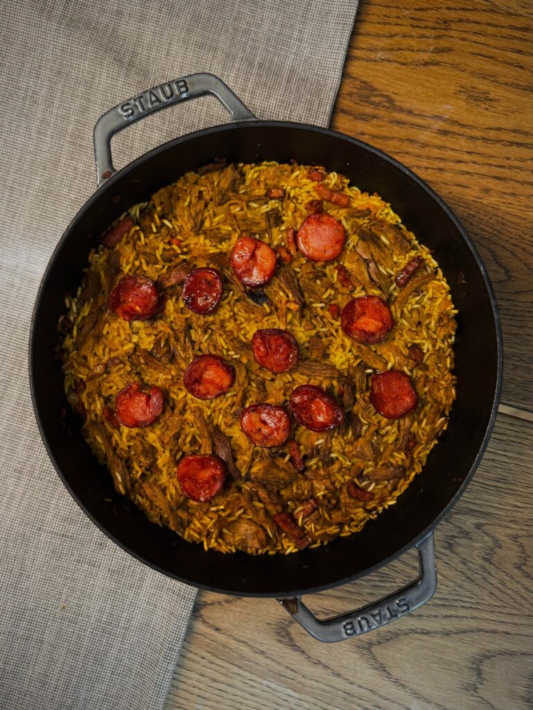 portuguese duck rice