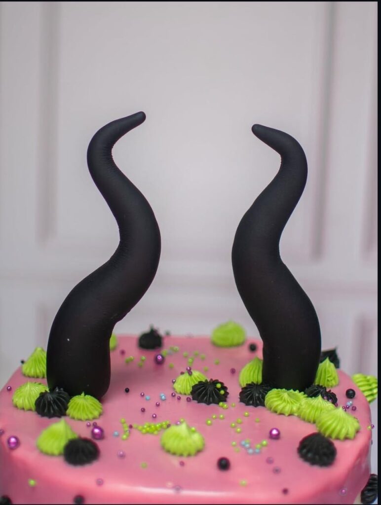 A cake I made inspired by Maleficent