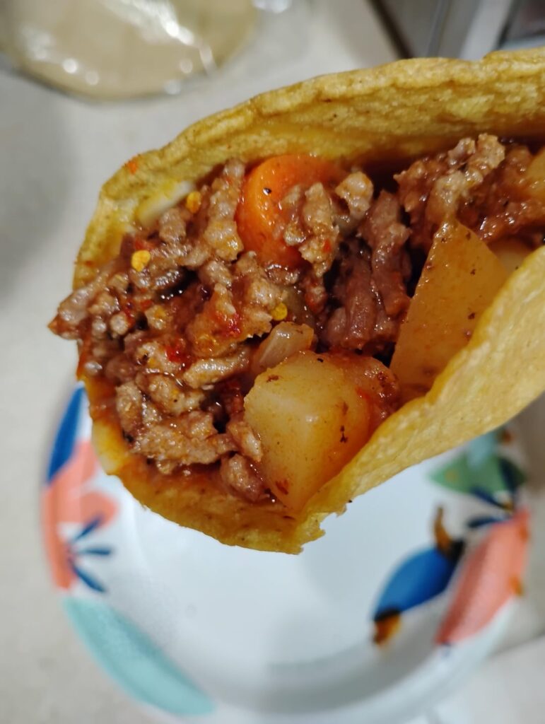Picadillo Taco