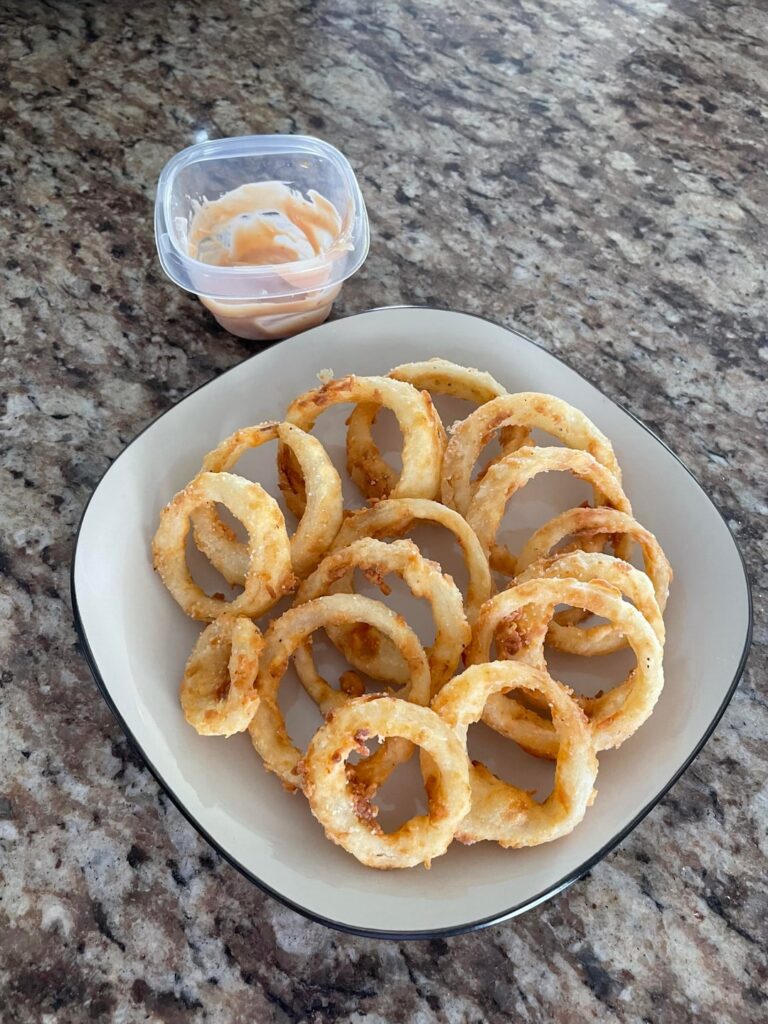 Homemade Onion Rings 💛