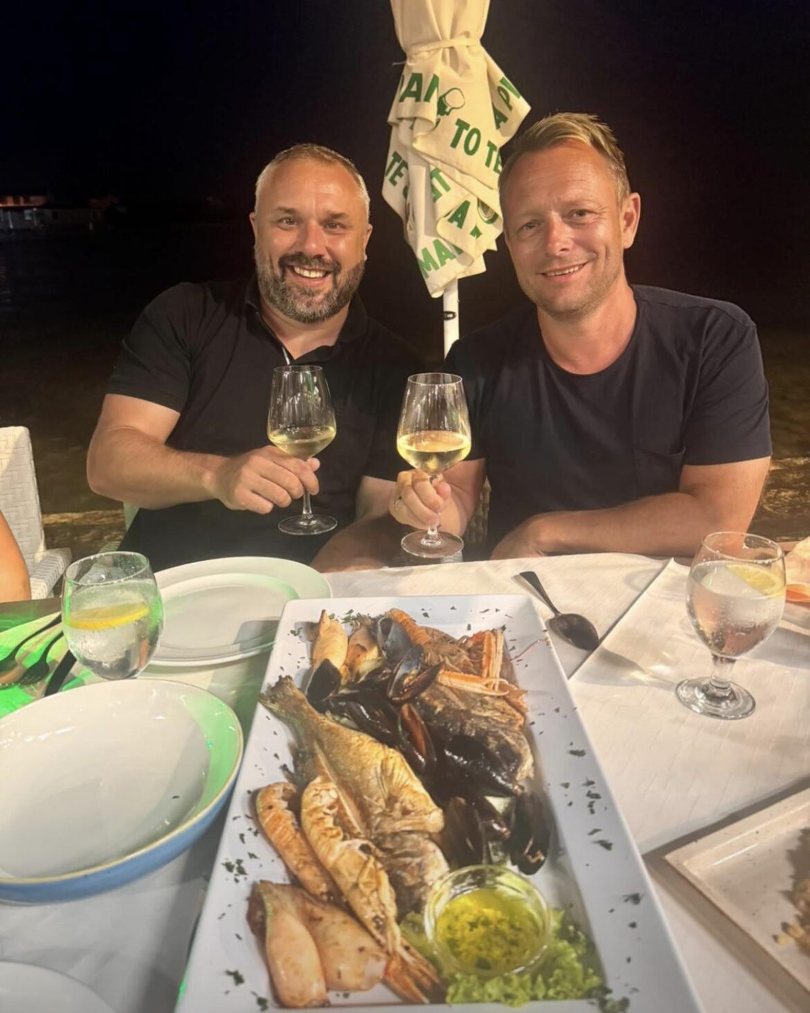 We chose a whole fish platter [OC]