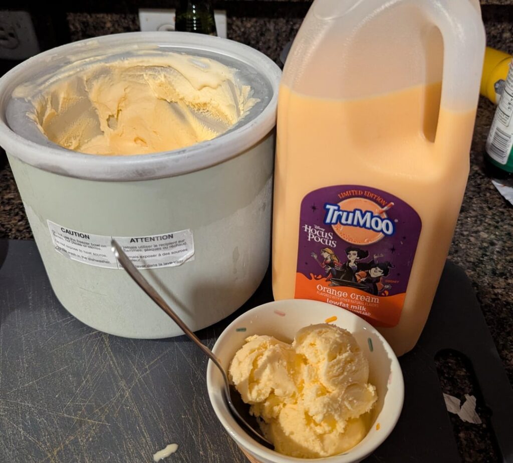 This taste a lot better when it's ice cream (update)