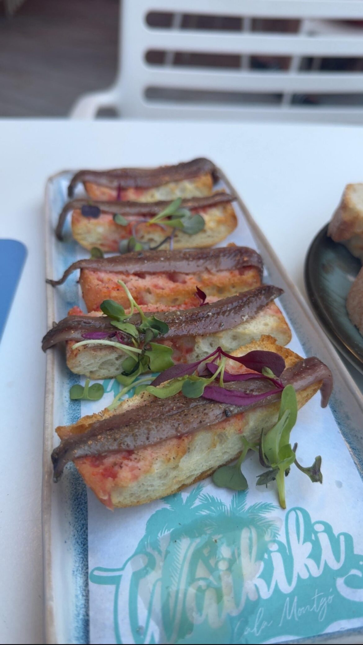 Sardines on Pan Con Tomato