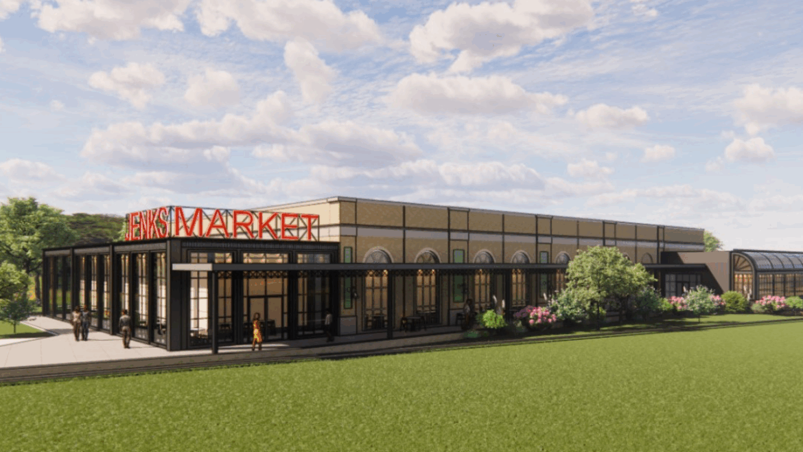 'Jenks Market' development to bring food hall concept to site near Oklahoma Aquarium