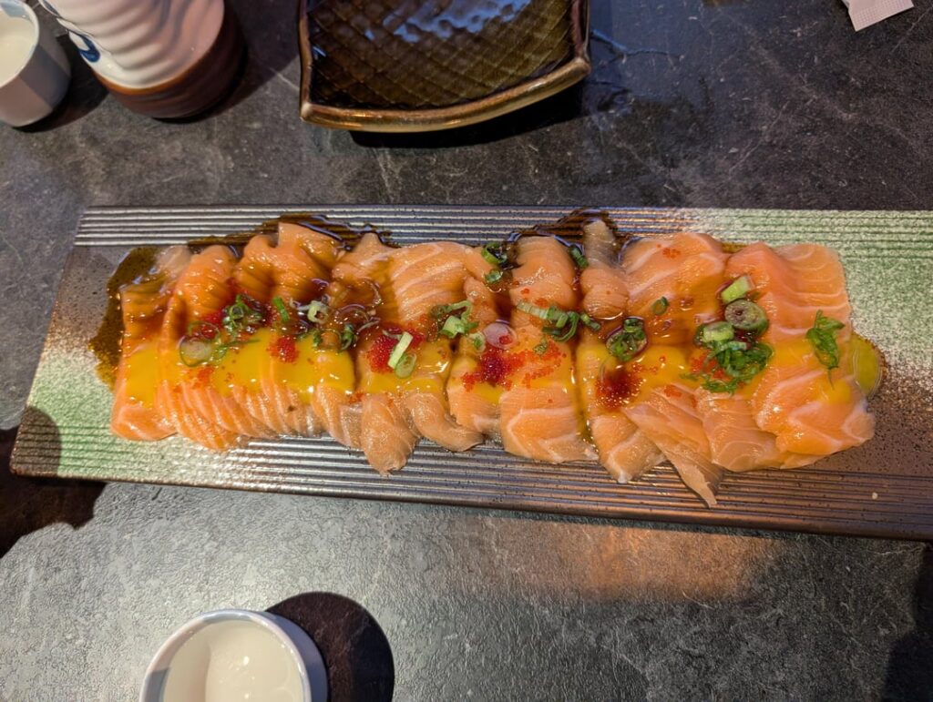 Salmon & Tuna Carpaccio