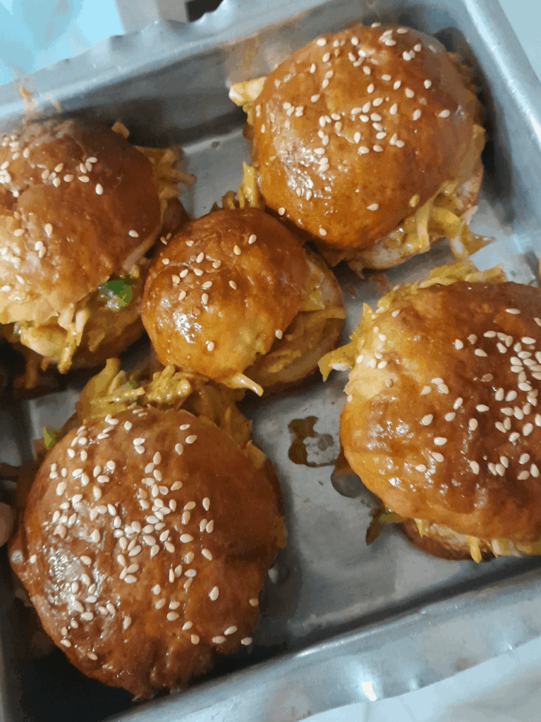 [Homemade] chicken sliders from scratch