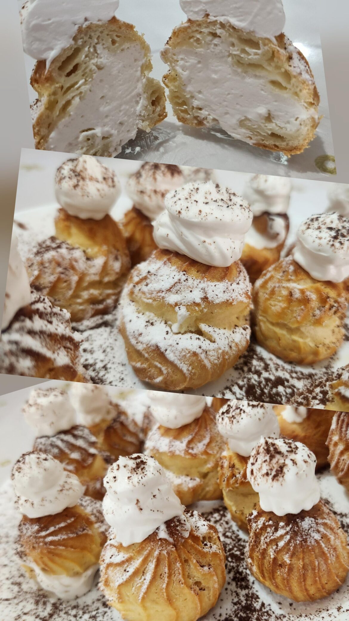 Sweet Vanila Cream Puffs