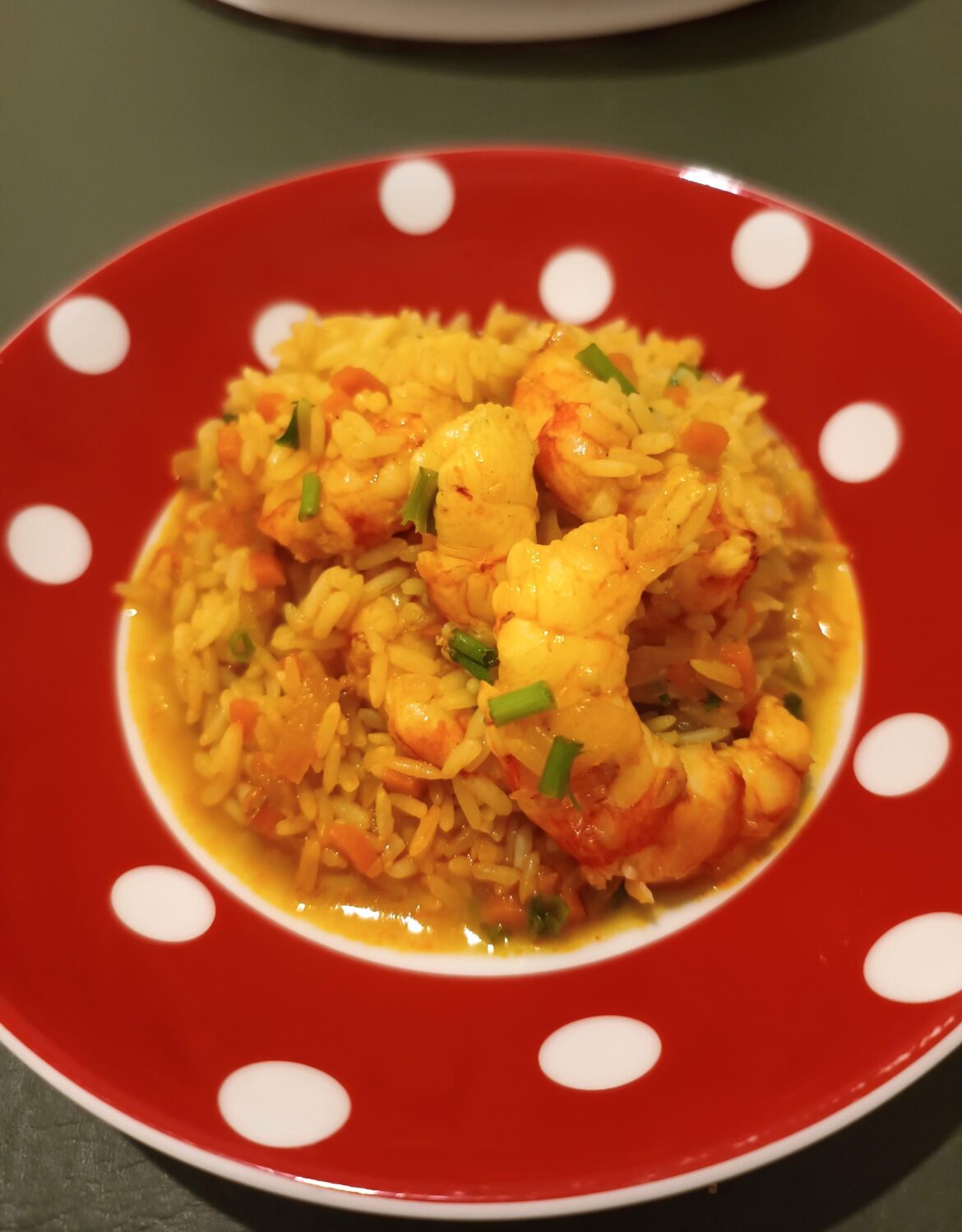 Shrimp and rice