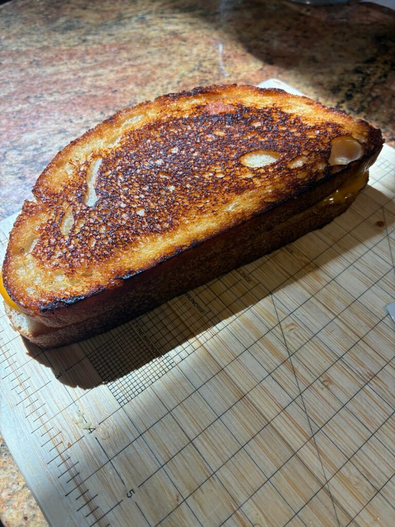grilled cheese wit ham