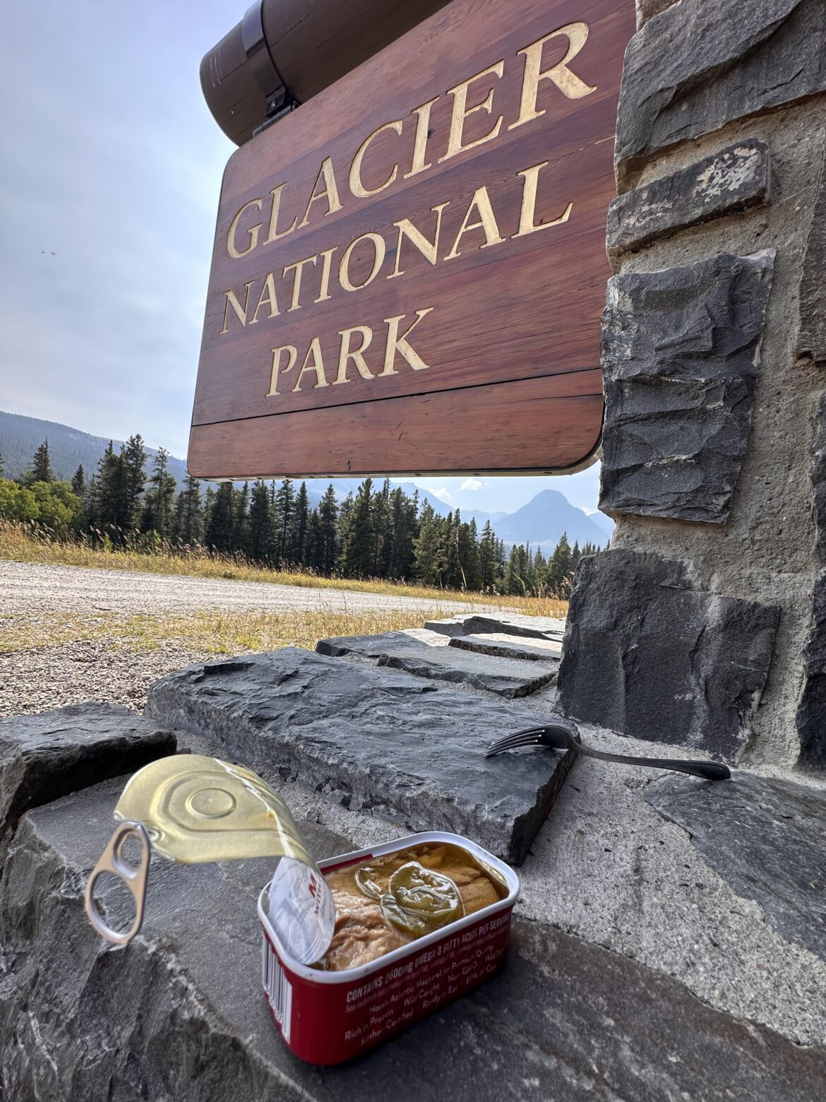 KO jalapeño mackerel with a view