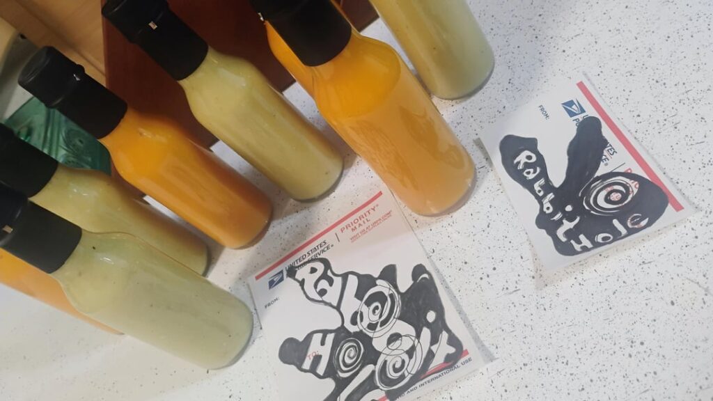 Yellow Pepper Pineapple & Carrot Ginger Habanero