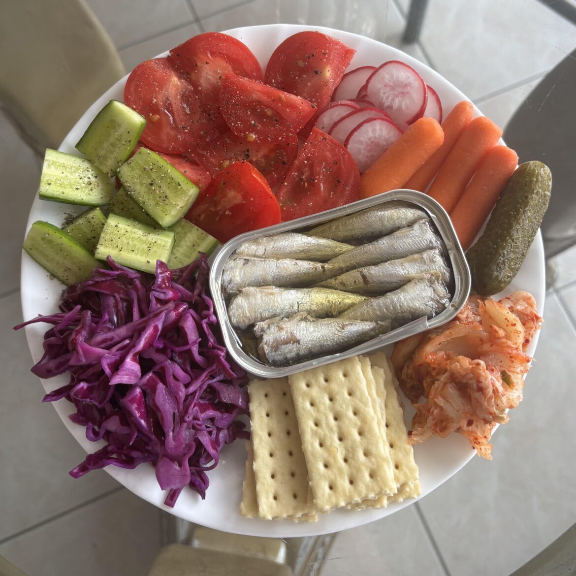 my healthy Rat girl meal