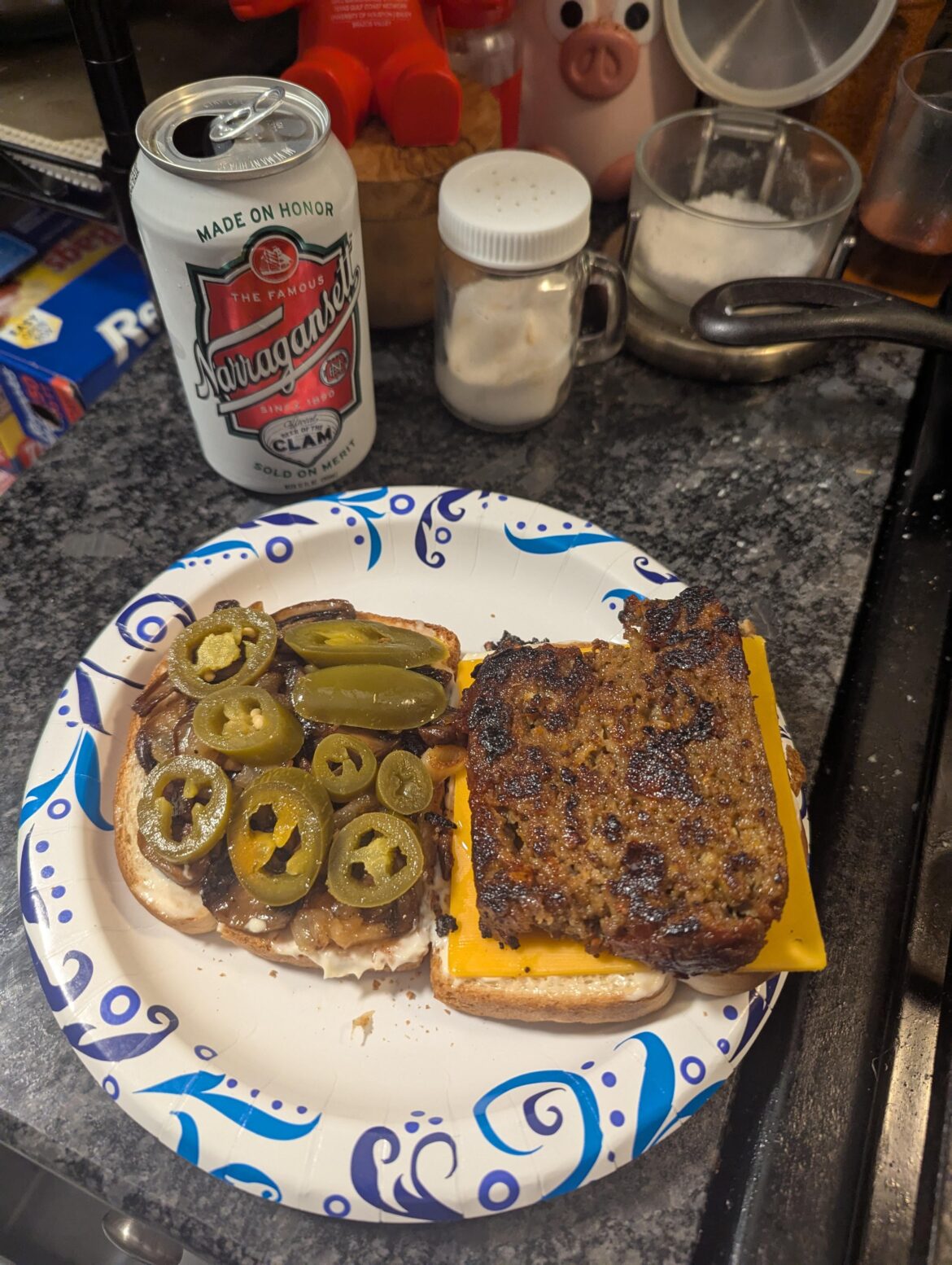 Leftover Meatloaf Sandwich