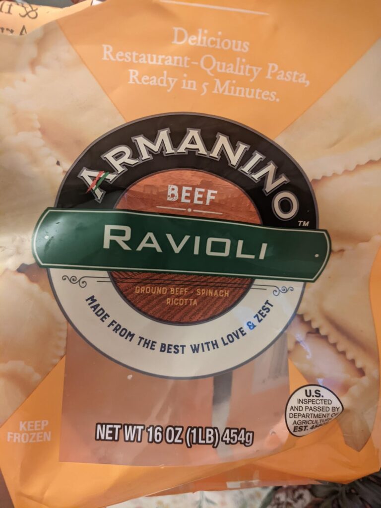 Is the nutrition info for frozen or cooked product?