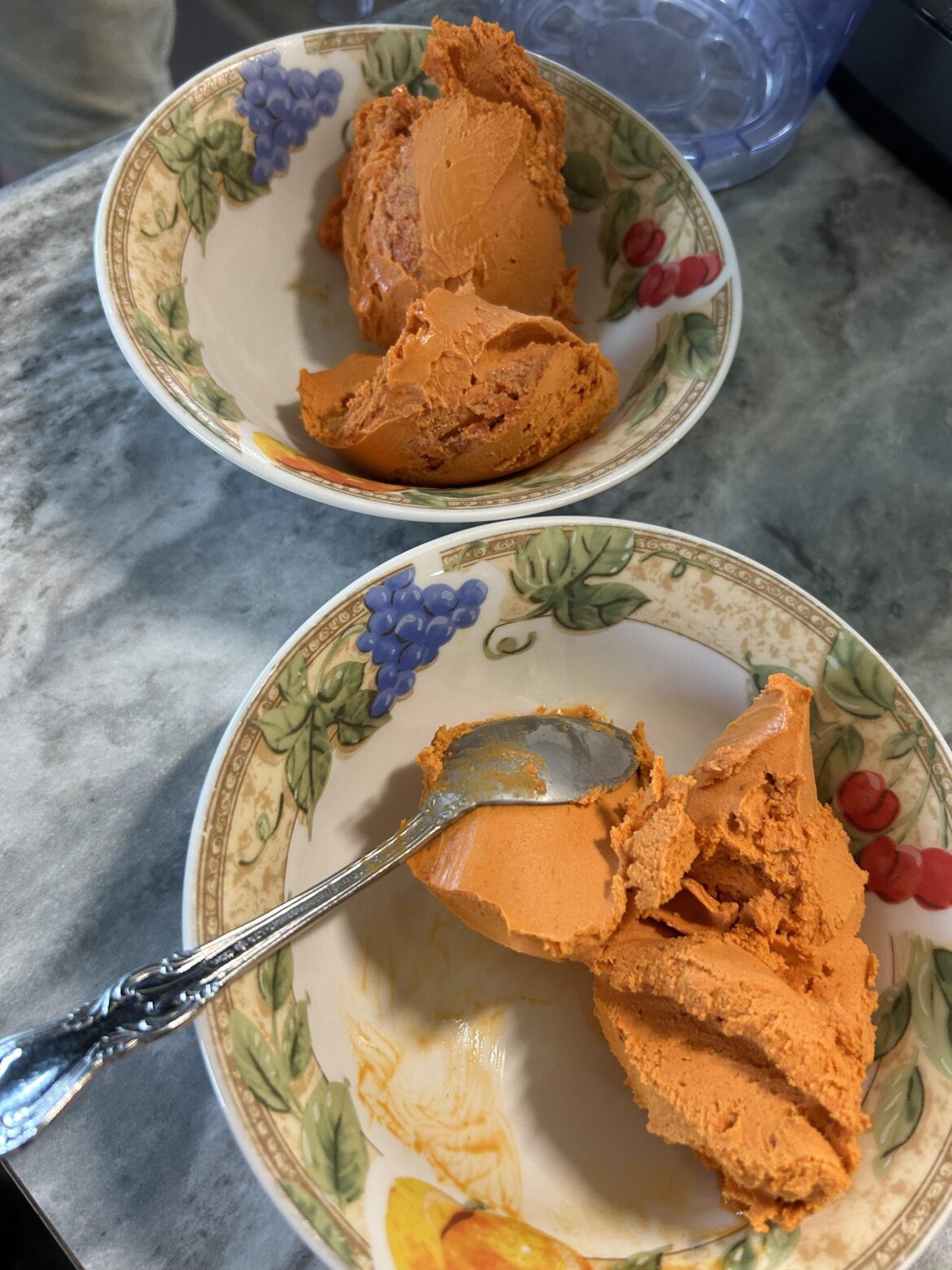 Roasted Red Pepper Ice Cream