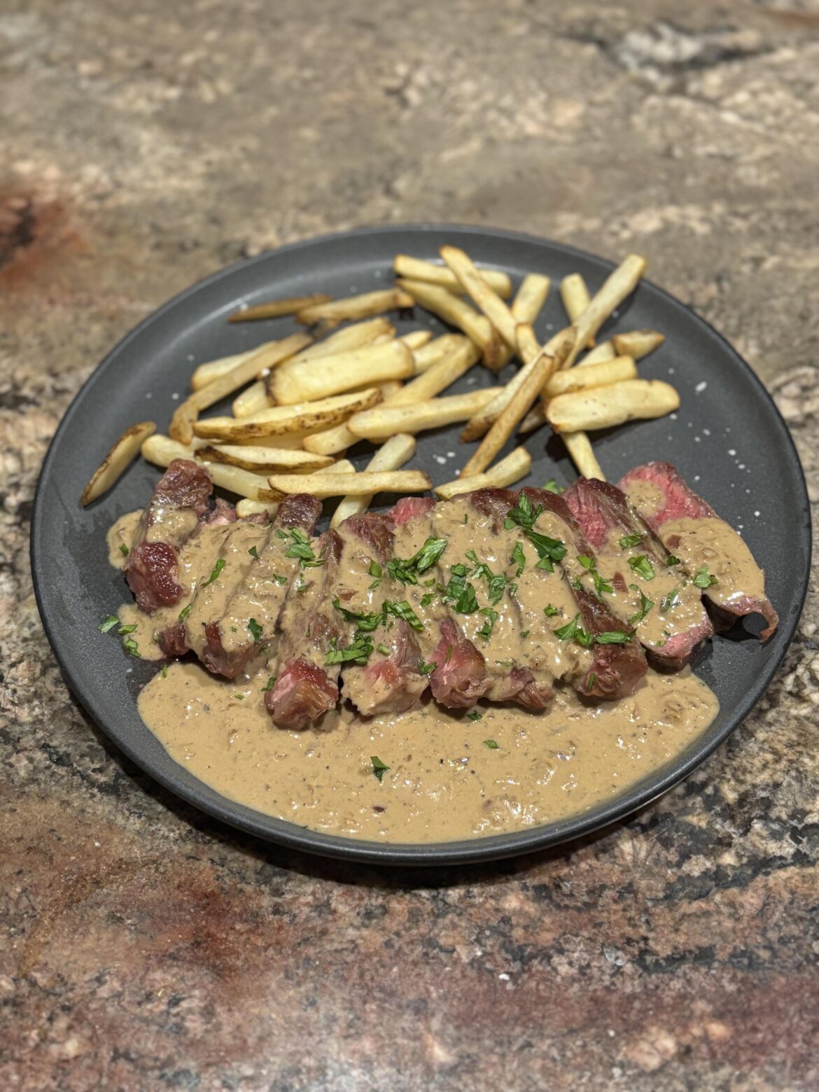Steak Au Poivre & frites