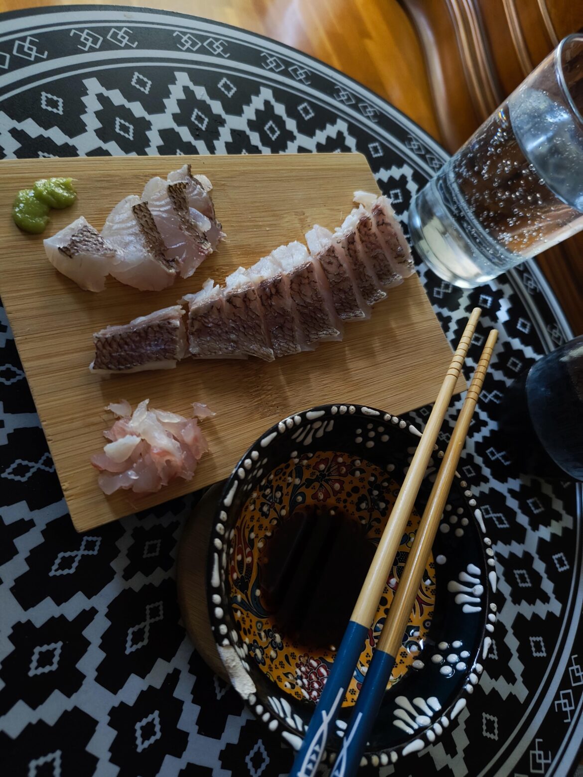 Spanish Madai, called Pargo, for Saturday lunch.