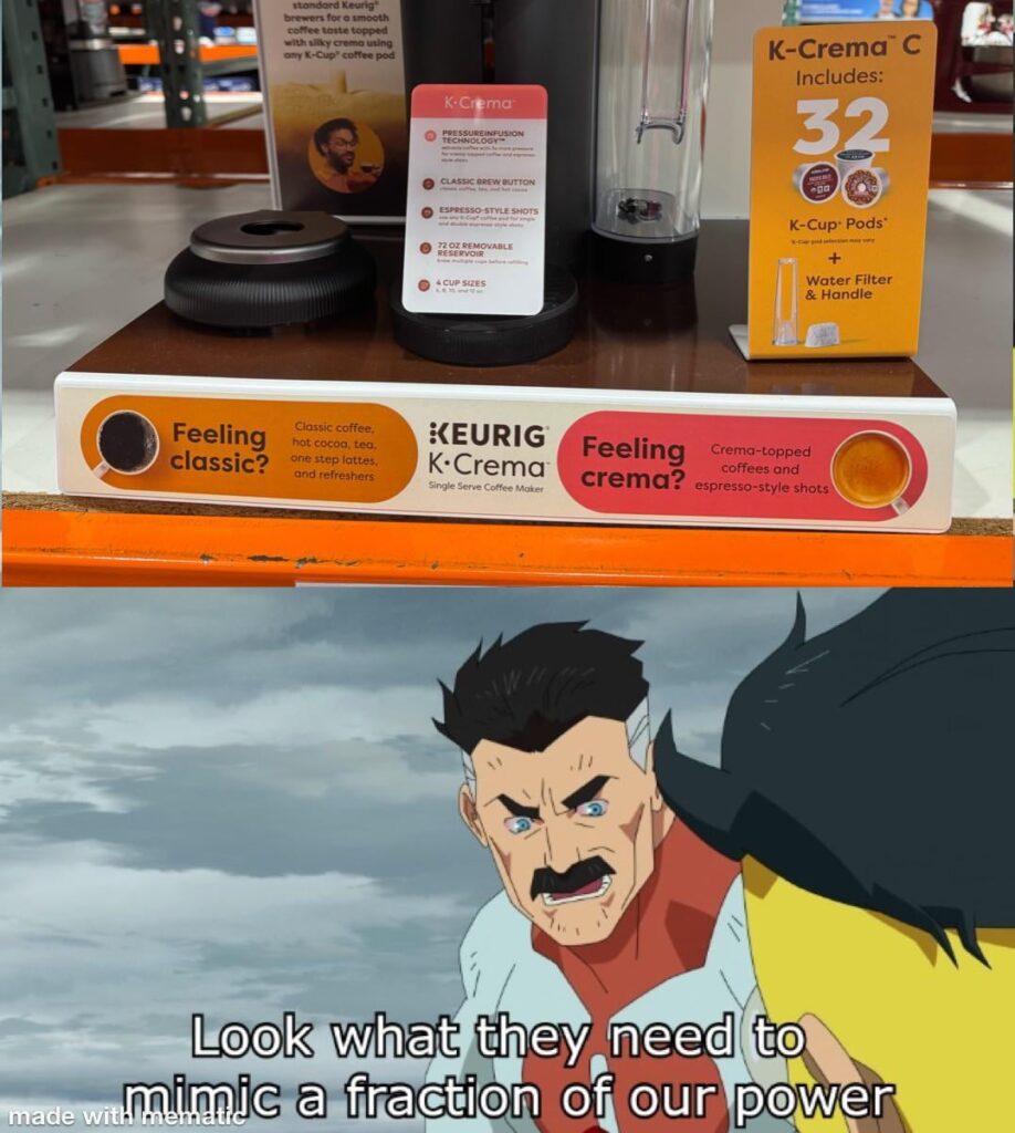 My first thought when I saw this in Costco today: