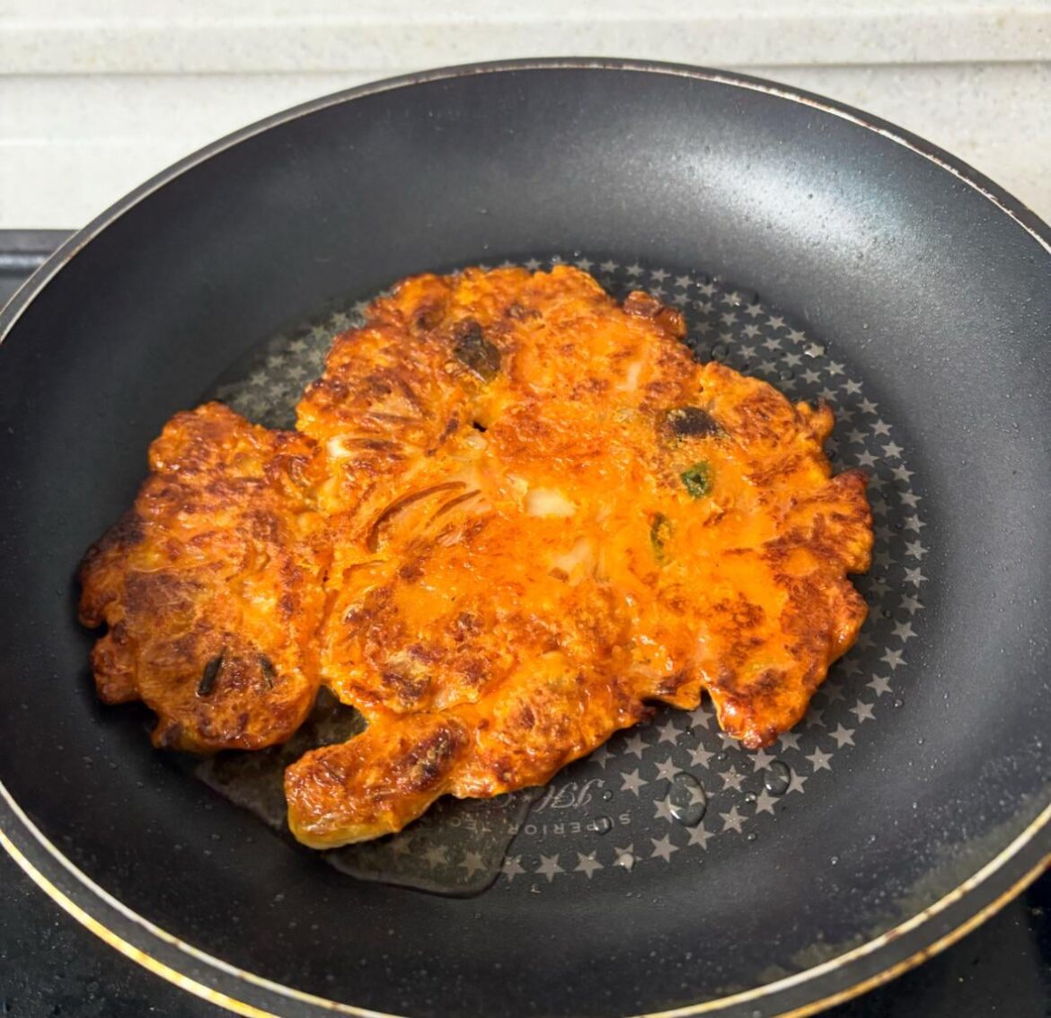 Kimchi Jeon for a Rainy Day Lunch