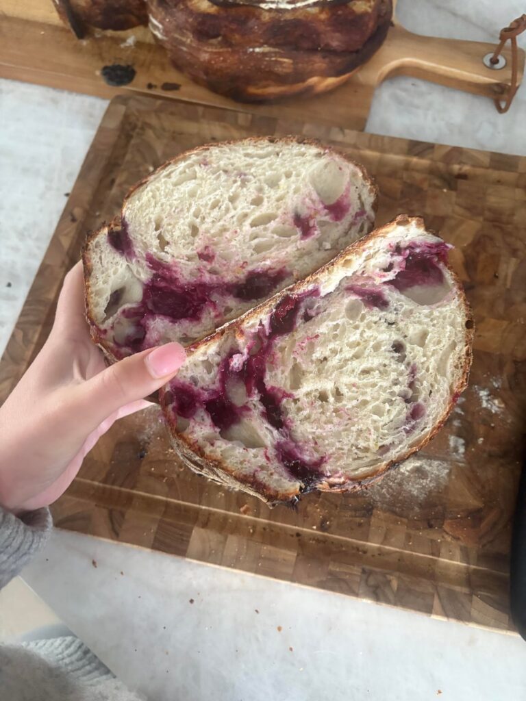 Blueberry lemon loaf!