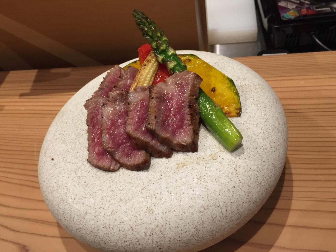 Seared Beef with Roasted Vegetable(OC)