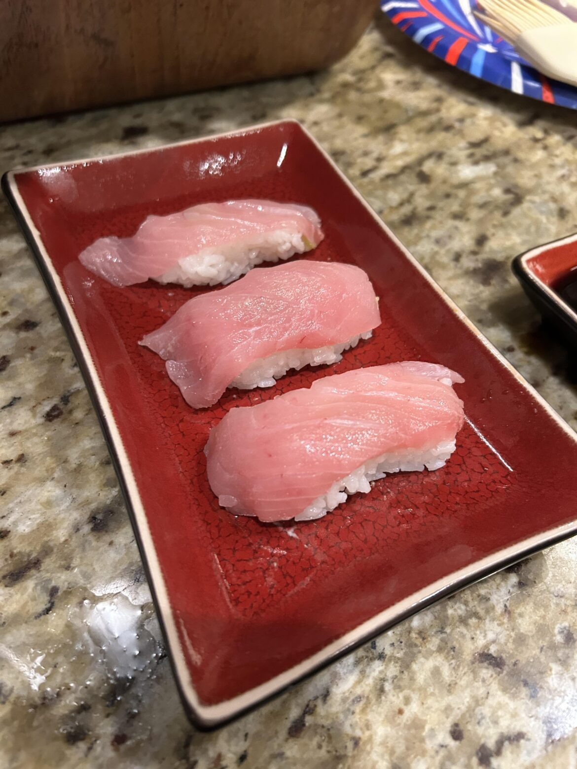 Yellowtail nigiri