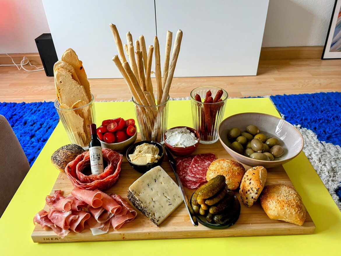 First try at a charcuterie board for anniversary
