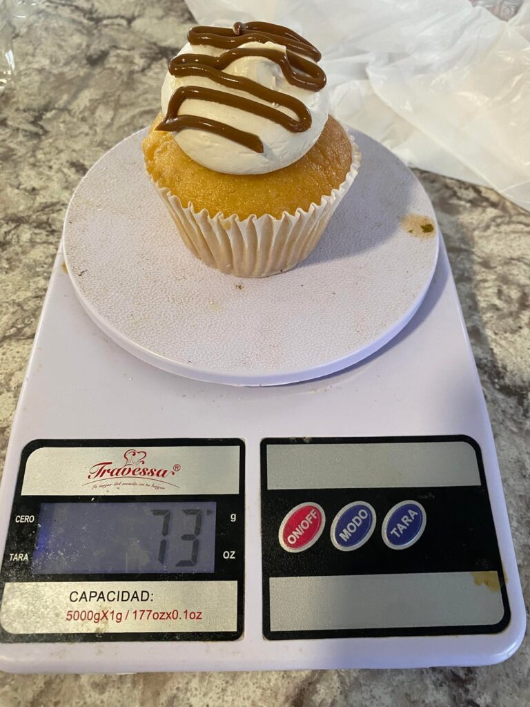 Calories in this cupcake ?