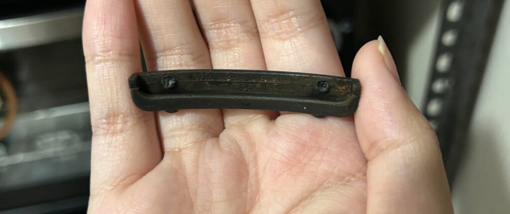 rubber inside nespresso machine