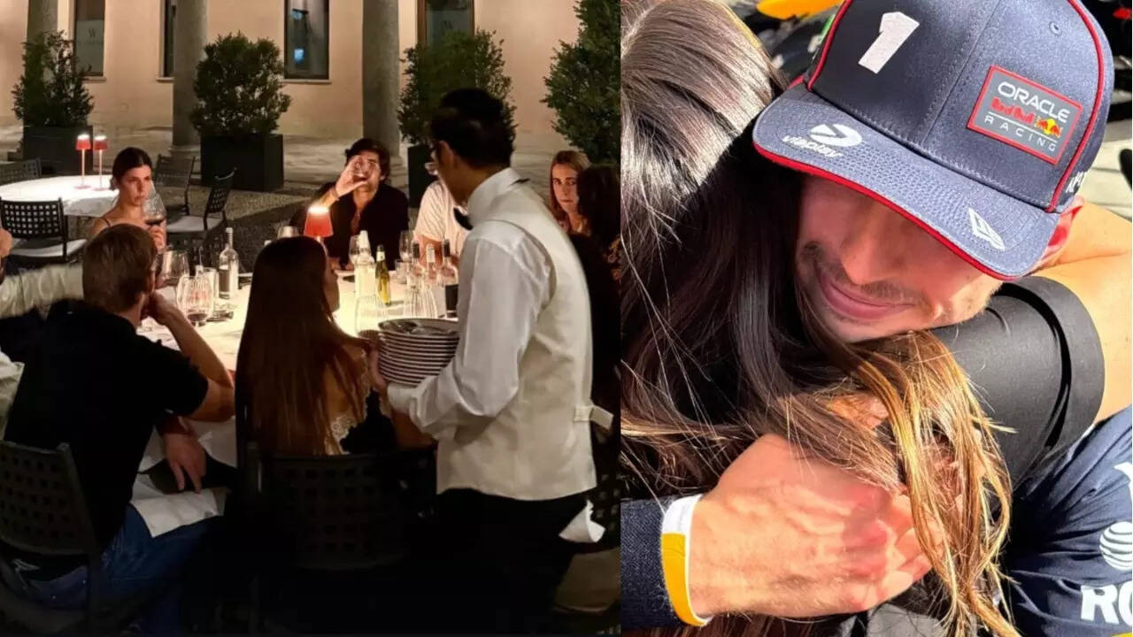​Kelly Piquet and Max Verstappen
