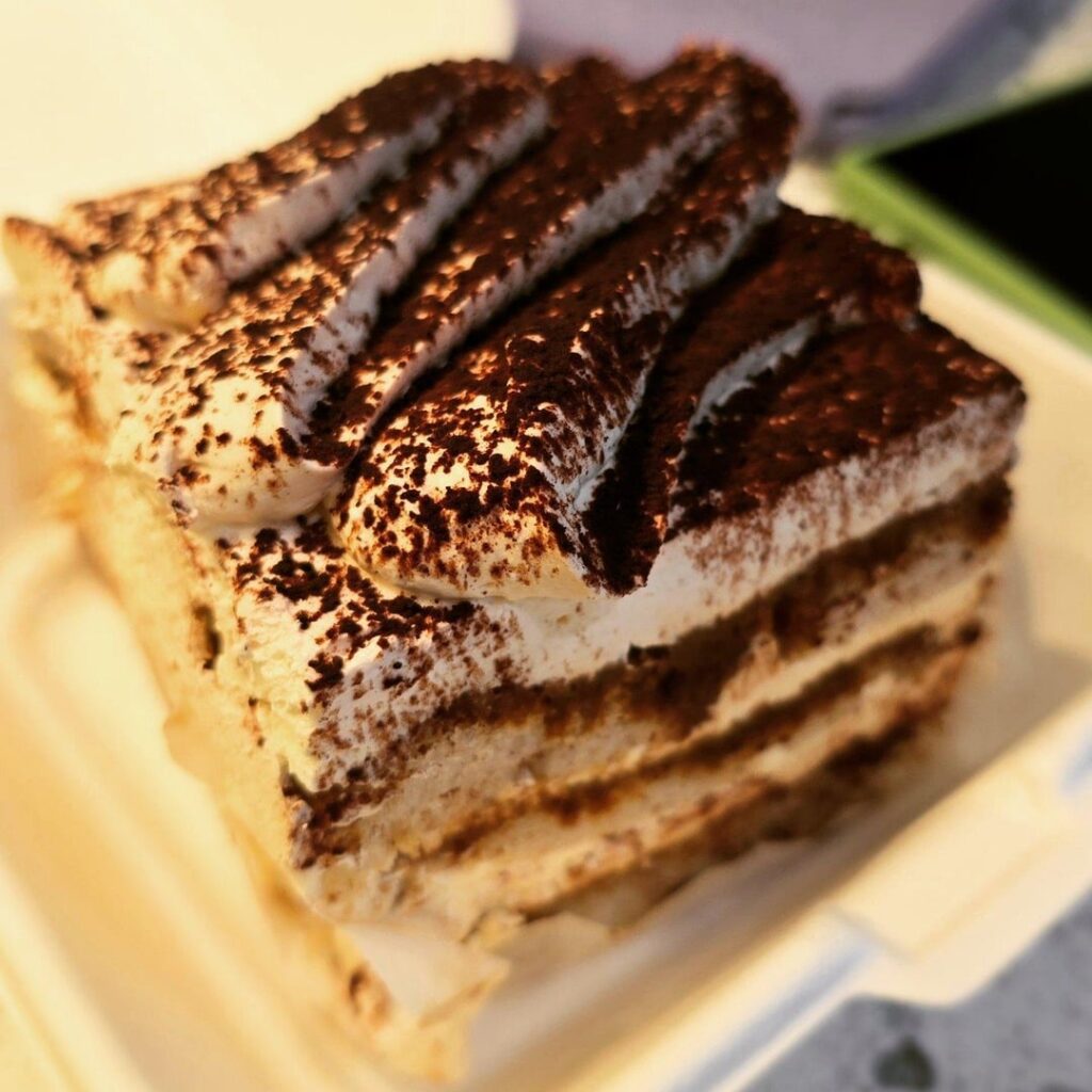 Unbelievably soft tiramisu