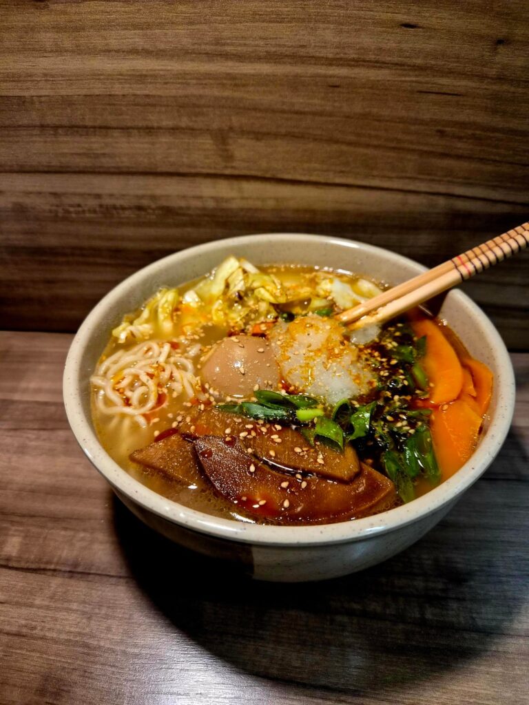 With homemade noodles too