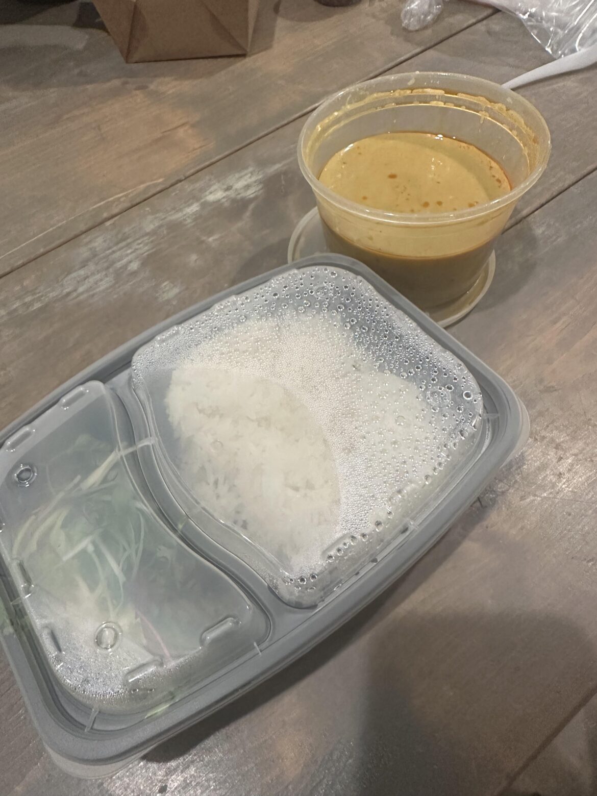 Coup de Thai crab curry lived up to the hype