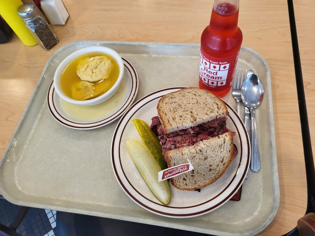 Manny's deli. I loved everything about it.