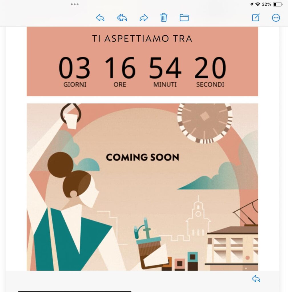 Today I received this email from Nespresso