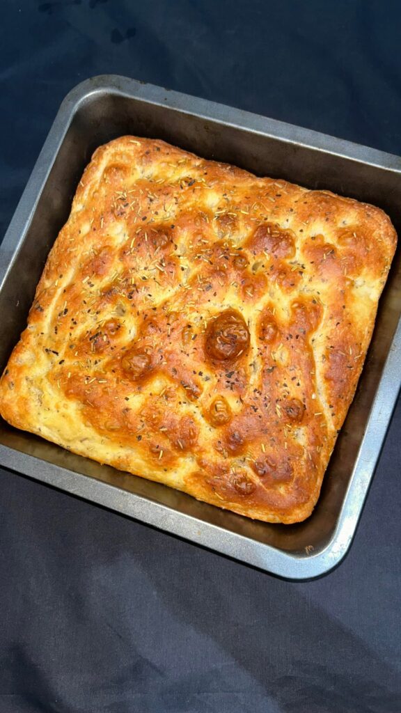 first ever focaccia!