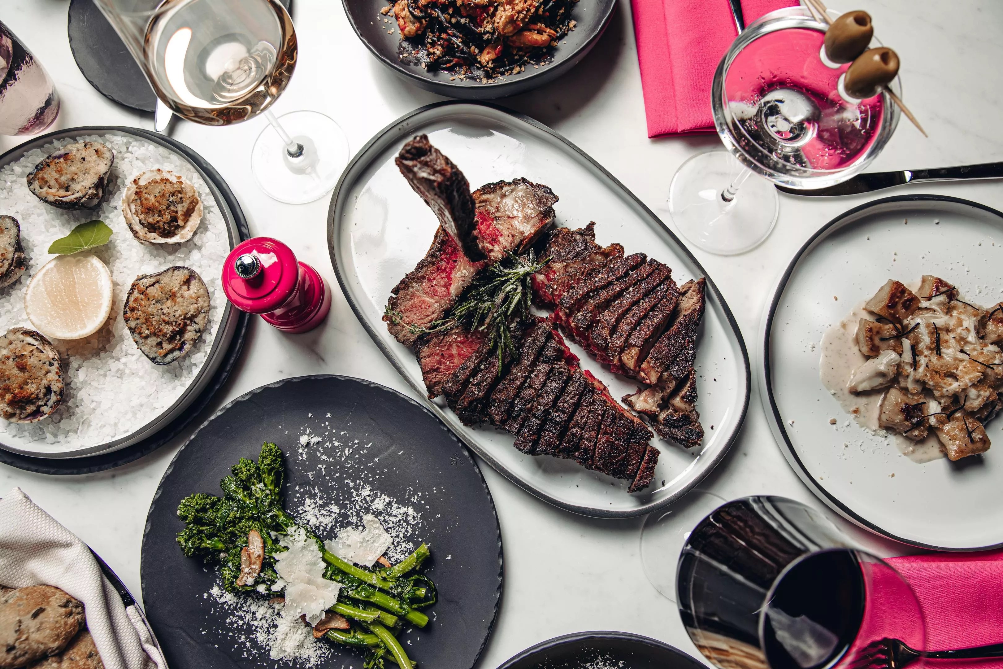 Bistecca a Las Colinas is  at Knife Italian.