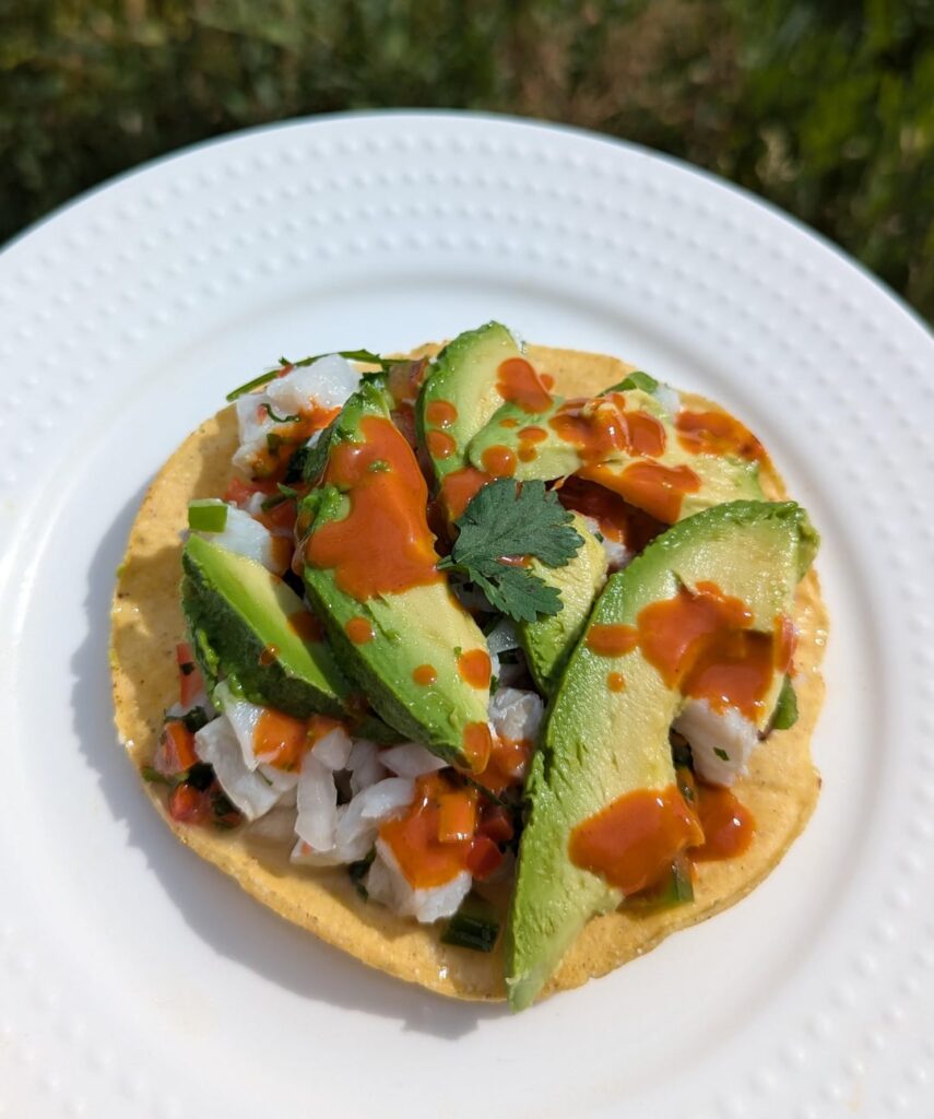 Chef Jonathan Zaragoza inspired me to make some ceviche.