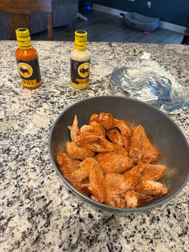 Grilled wings to and a Sunday👌🏼