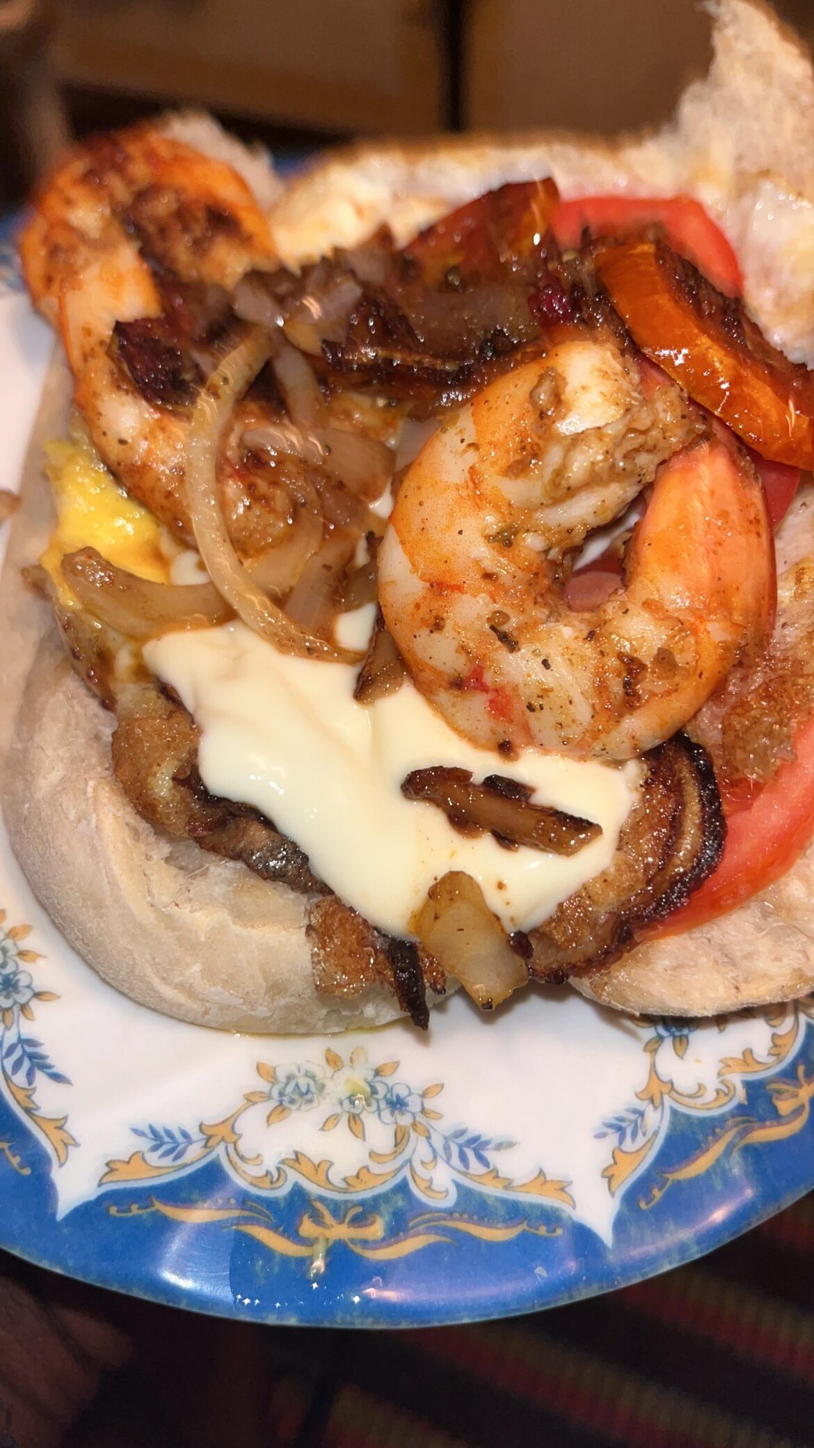 Again #shrimp #meatzonly