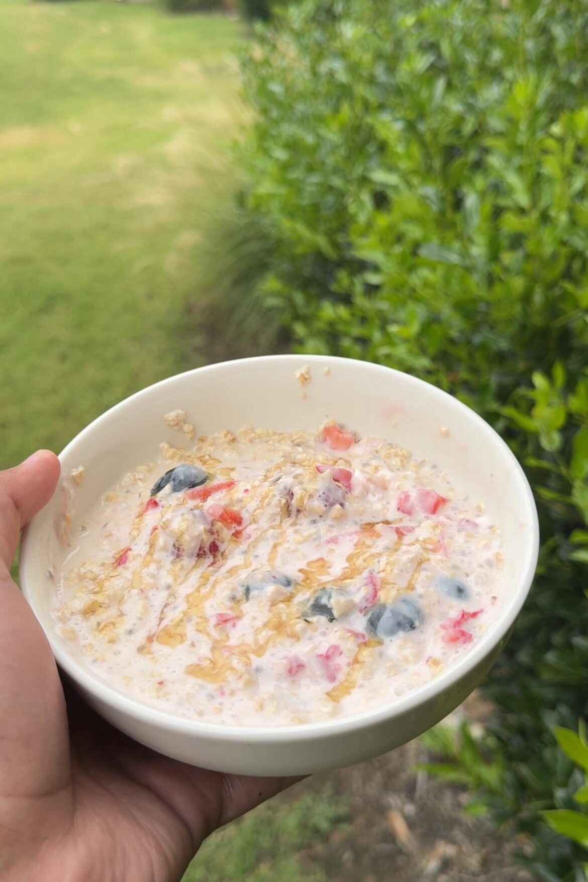Made the tastiest oatmeal after a lot of tries, recipe in comments.