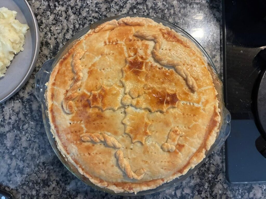 What should never be missing in a pie? What should never be missing in a pie?