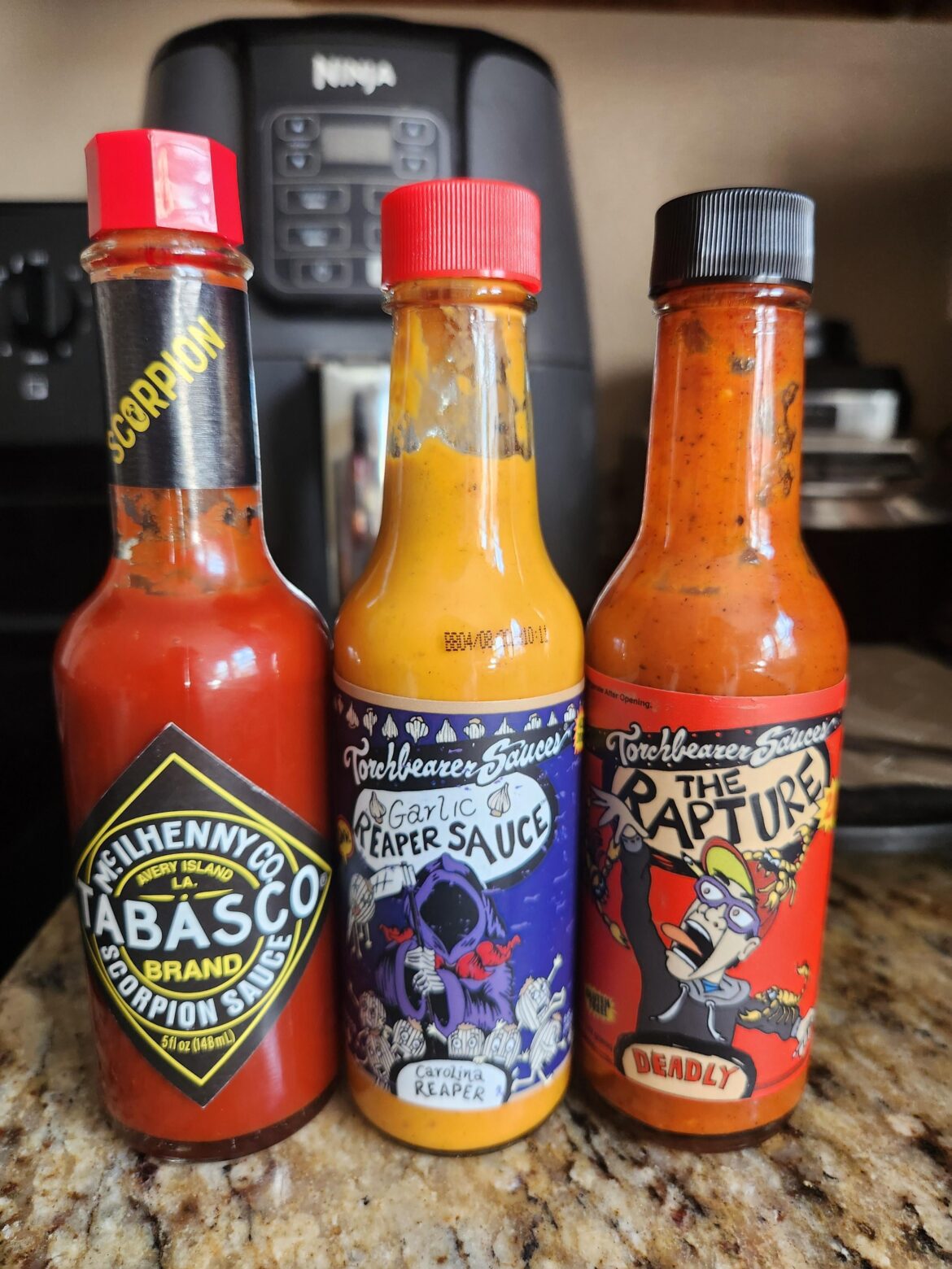 Did I just get an exceptionally hot bottle of tabasco scorpion?